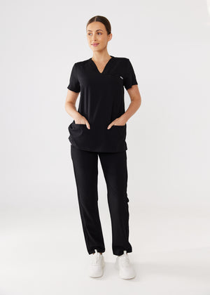Daintree Three-Pocket Scrub Top