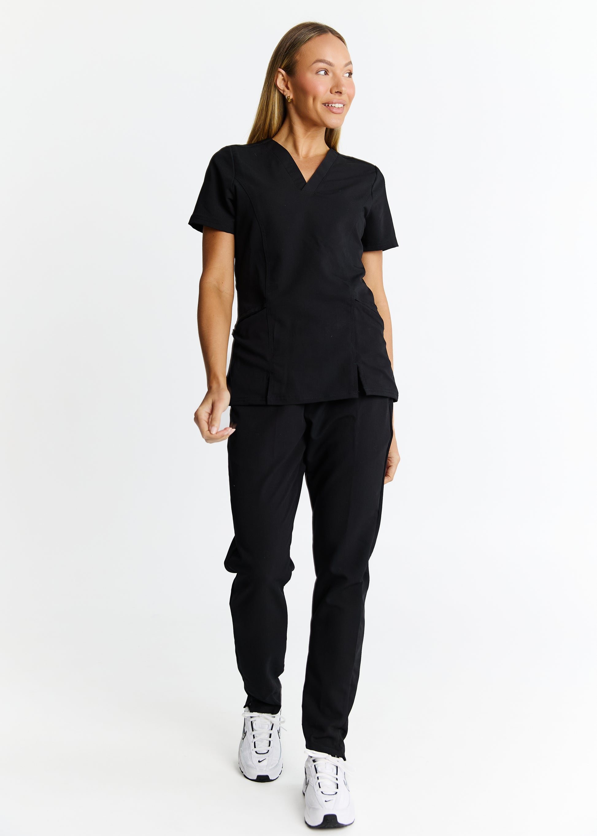 Luna - Slim Fit Scrub Top