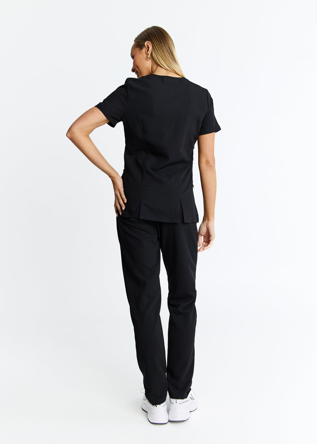 Luna - Slim Fit Scrub Top
