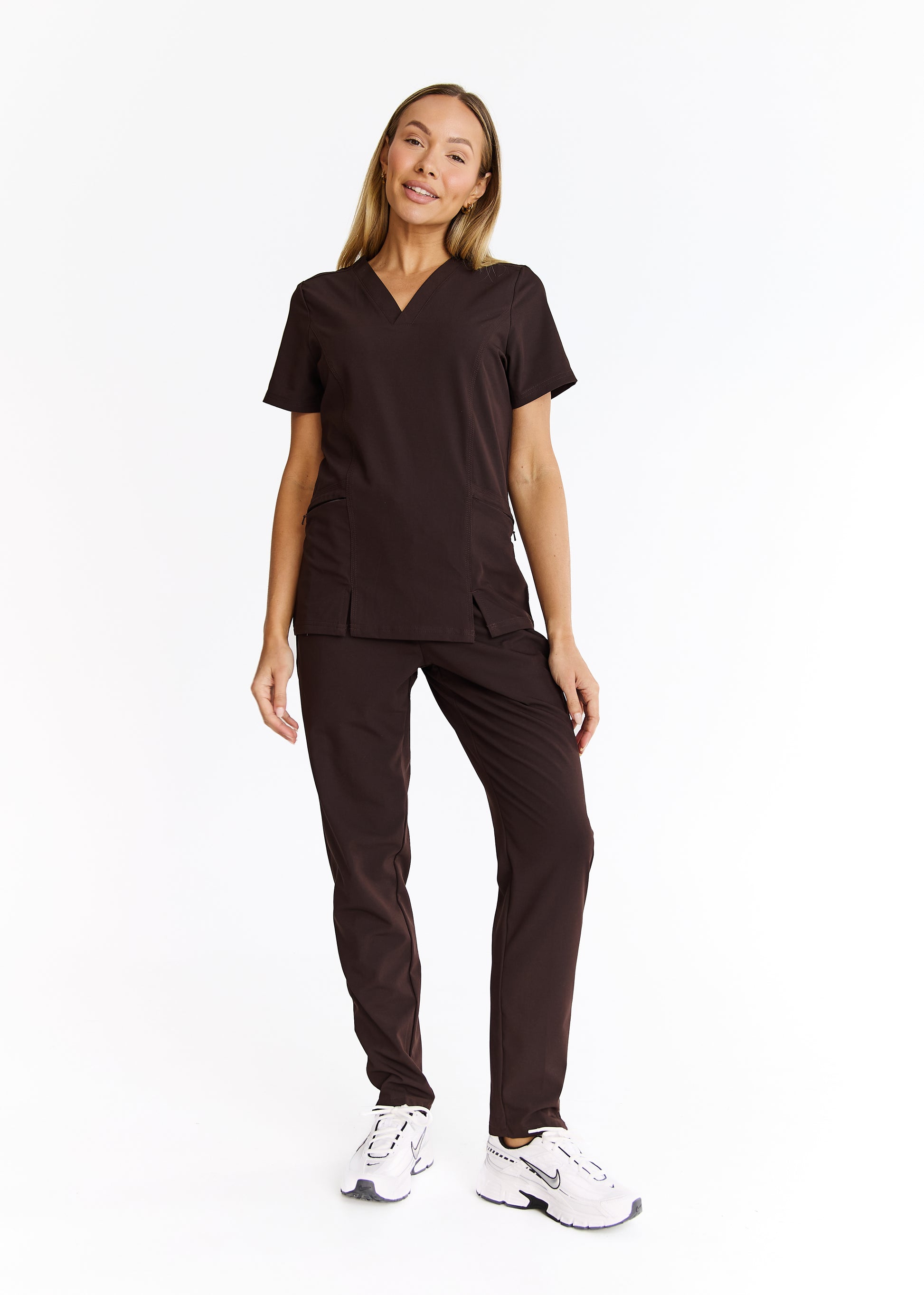 Luna Scrub Top – Stay Dry. Stay Stylish.