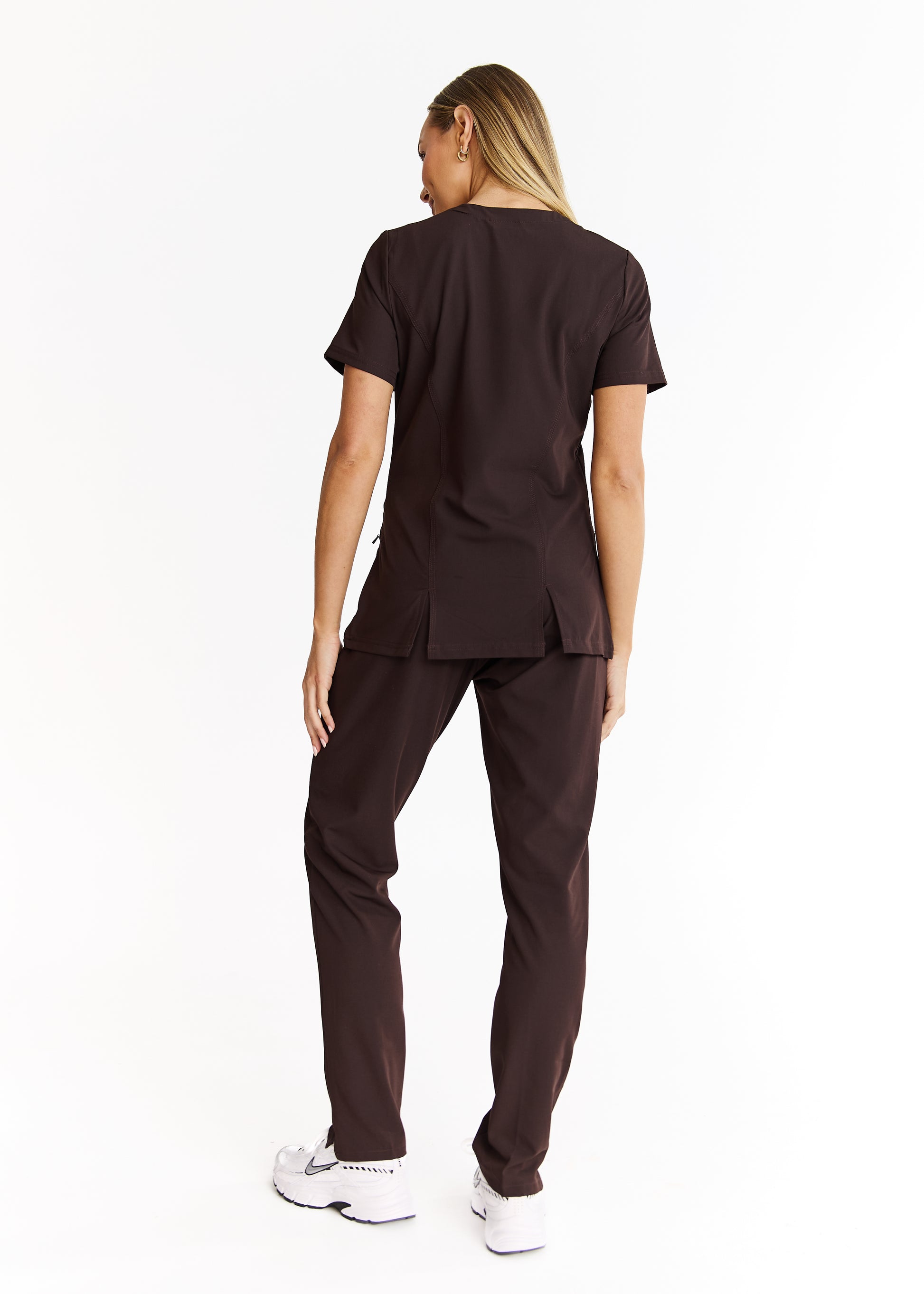 Luna Scrub Top – Stay Dry. Stay Stylish.