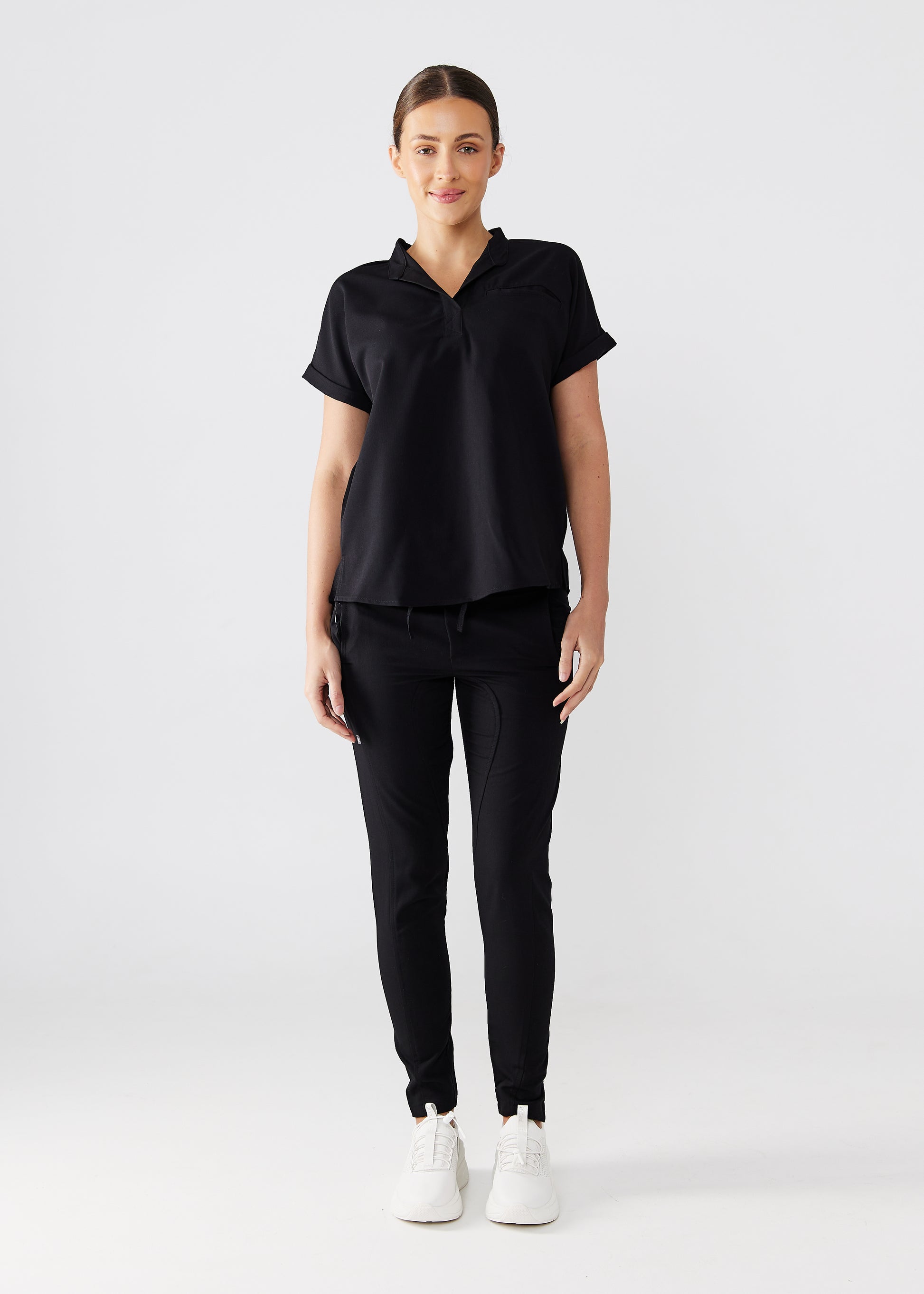 Elizabeth - Nehru Oversized Top