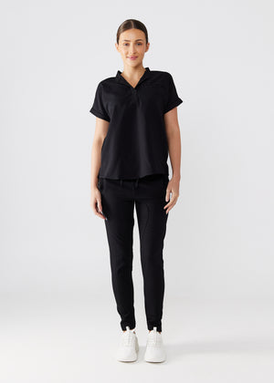 Elizabeth - Nehru Oversized Top