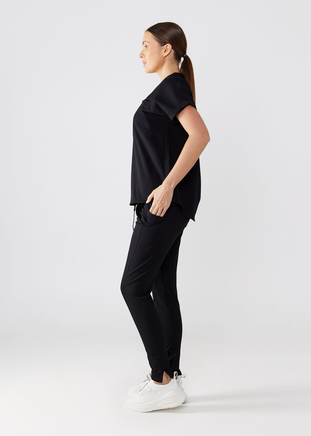 Elizabeth - Nehru Oversized Top