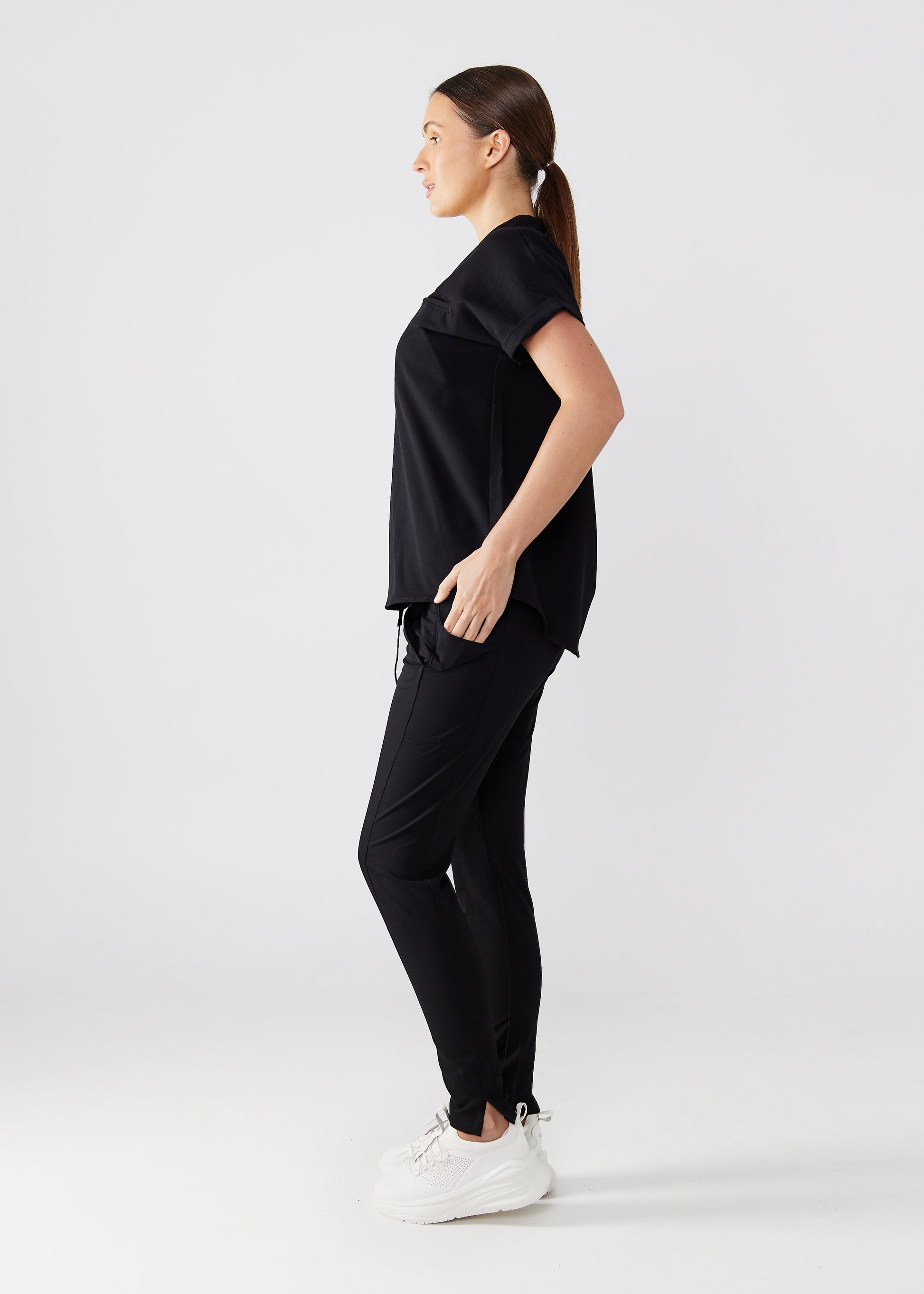 Elizabeth - Nehru Oversized Top