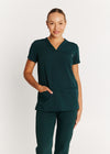 Daintree Three-Pocket Scrub Top