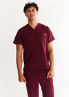 Clyde Two-Pocket Scrub Top