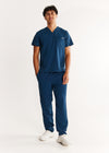 Clyde Two-Pocket Scrub Top