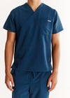 Clyde Two-Pocket Scrub Top
