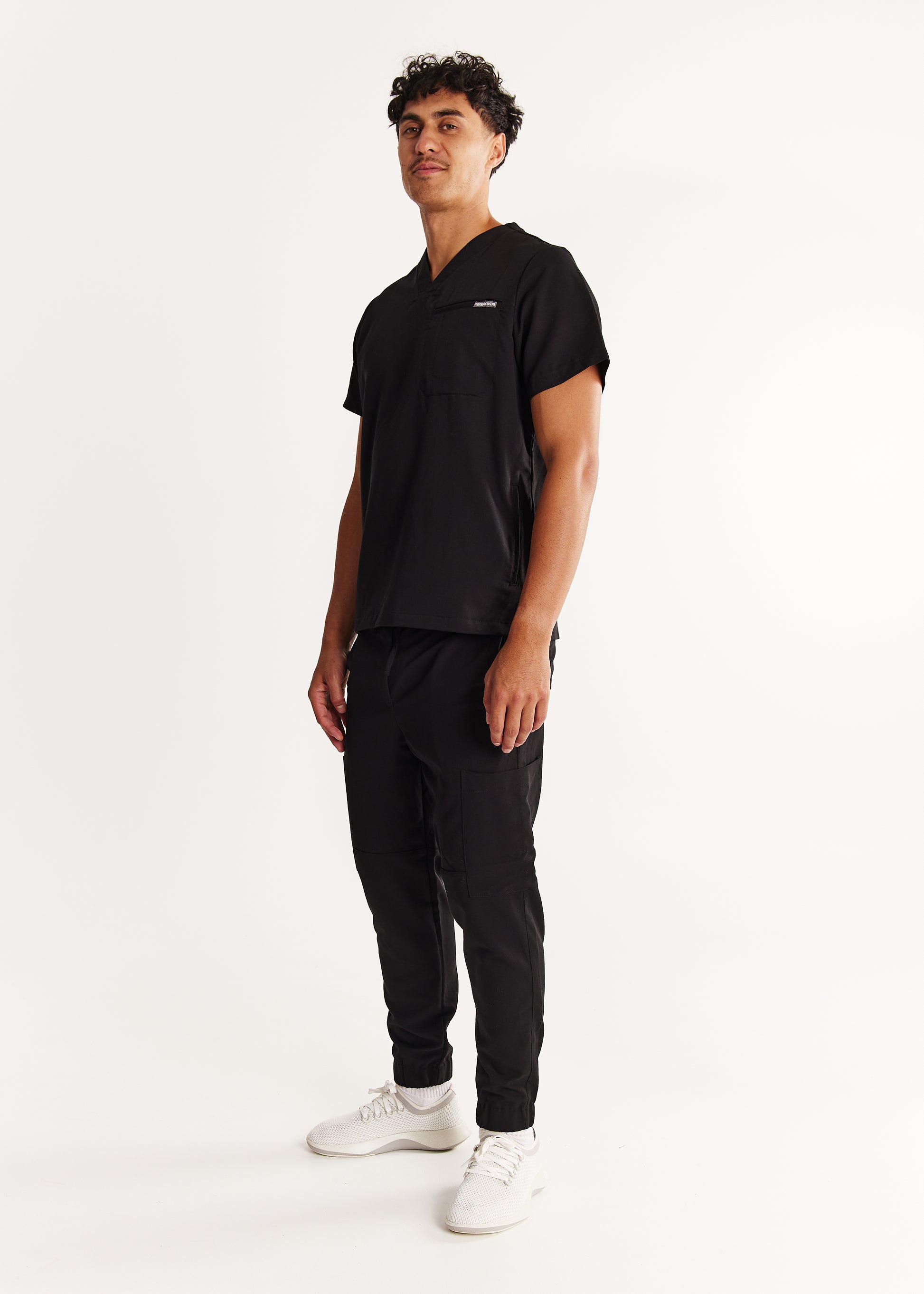 Clyde Two-Pocket Scrub Top