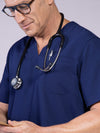 Eildon Three-Pocket Scrub Top