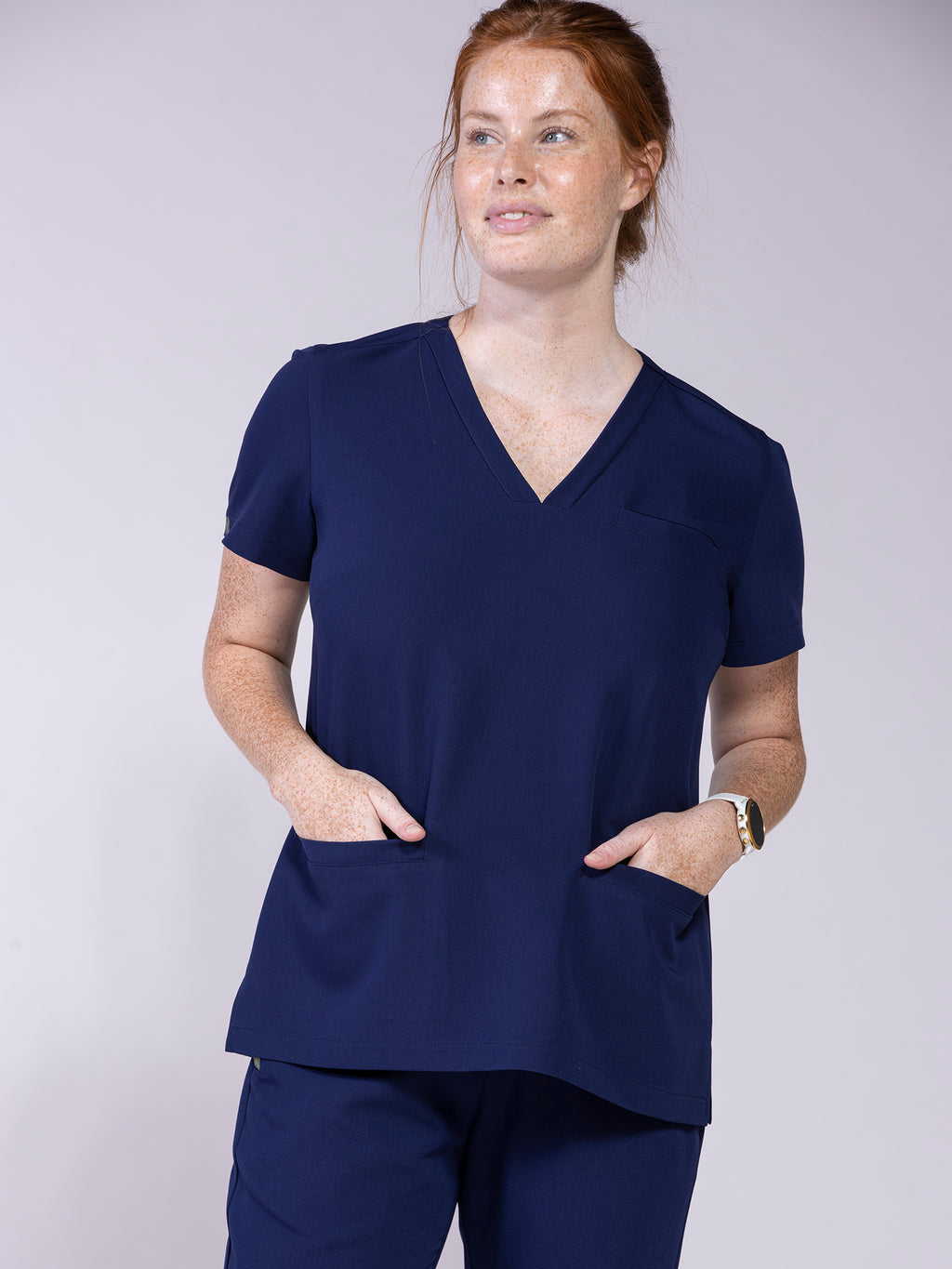Daintree Three-Pocket Scrub Top